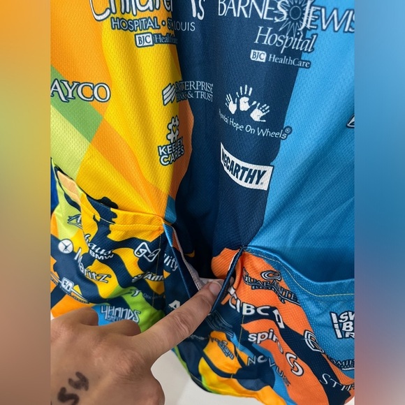 Primal NWT Cycling Jersey Pedal The Cause Cancer- Men’s - Picture 4 of 10